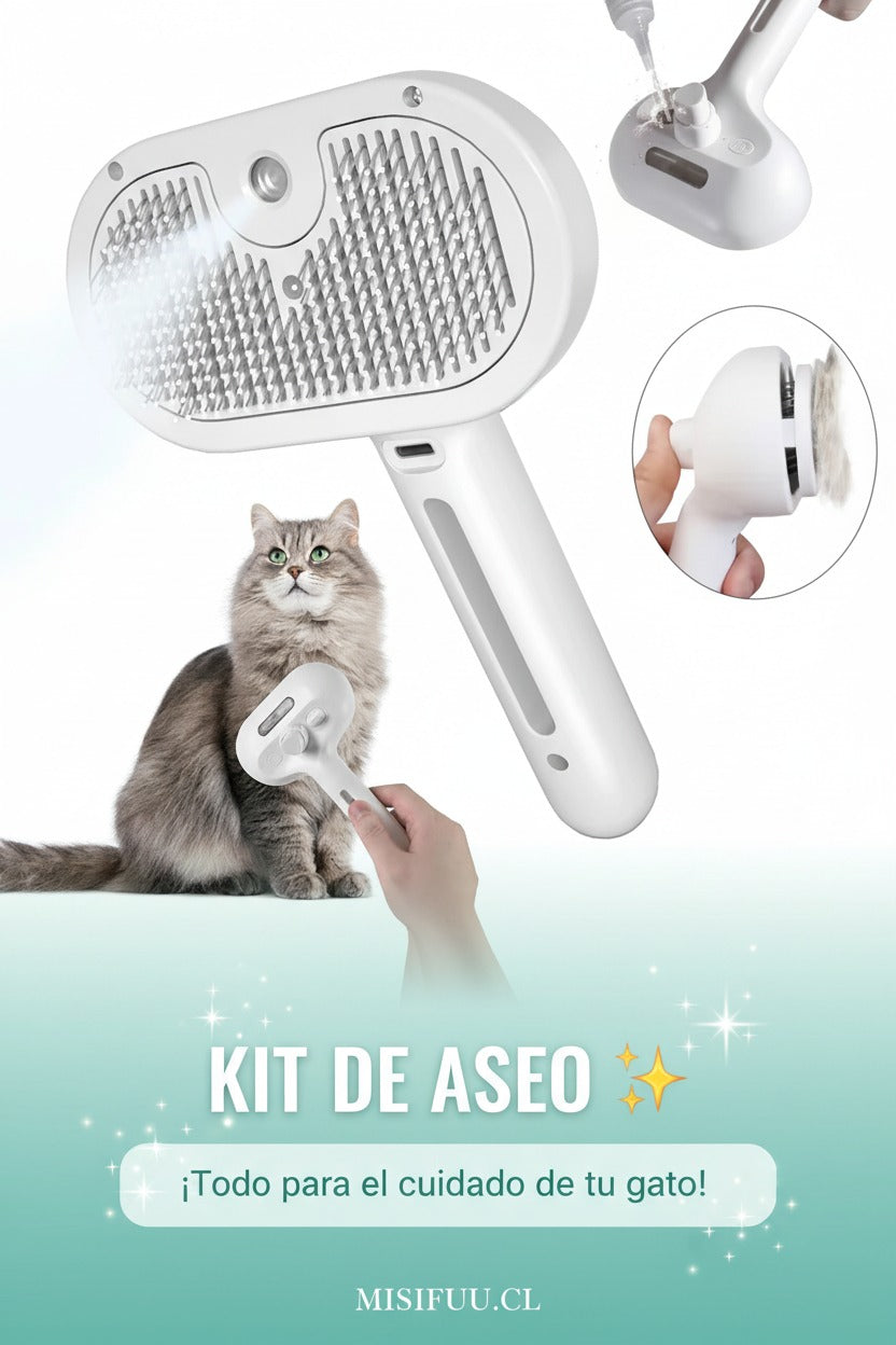 Aseo y Cuidado para Gatos