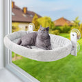 Hamaca de Invierno para Gatos en Ventana – Colgante con Ventosa para Tomar el Sol en Balcón