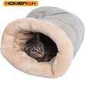 Saco de Dormir Semicerrado para Gatos – Nido Cálido Desmontable y Lavable