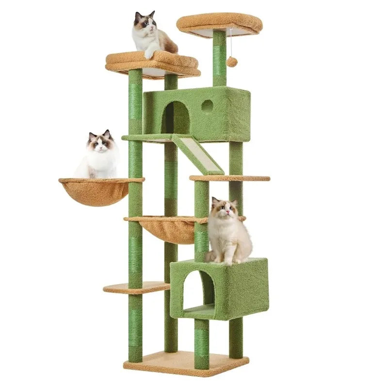 Villa para Gatos Cápsula Espacial – Torre de Lujo 5 Niveles con Sisal