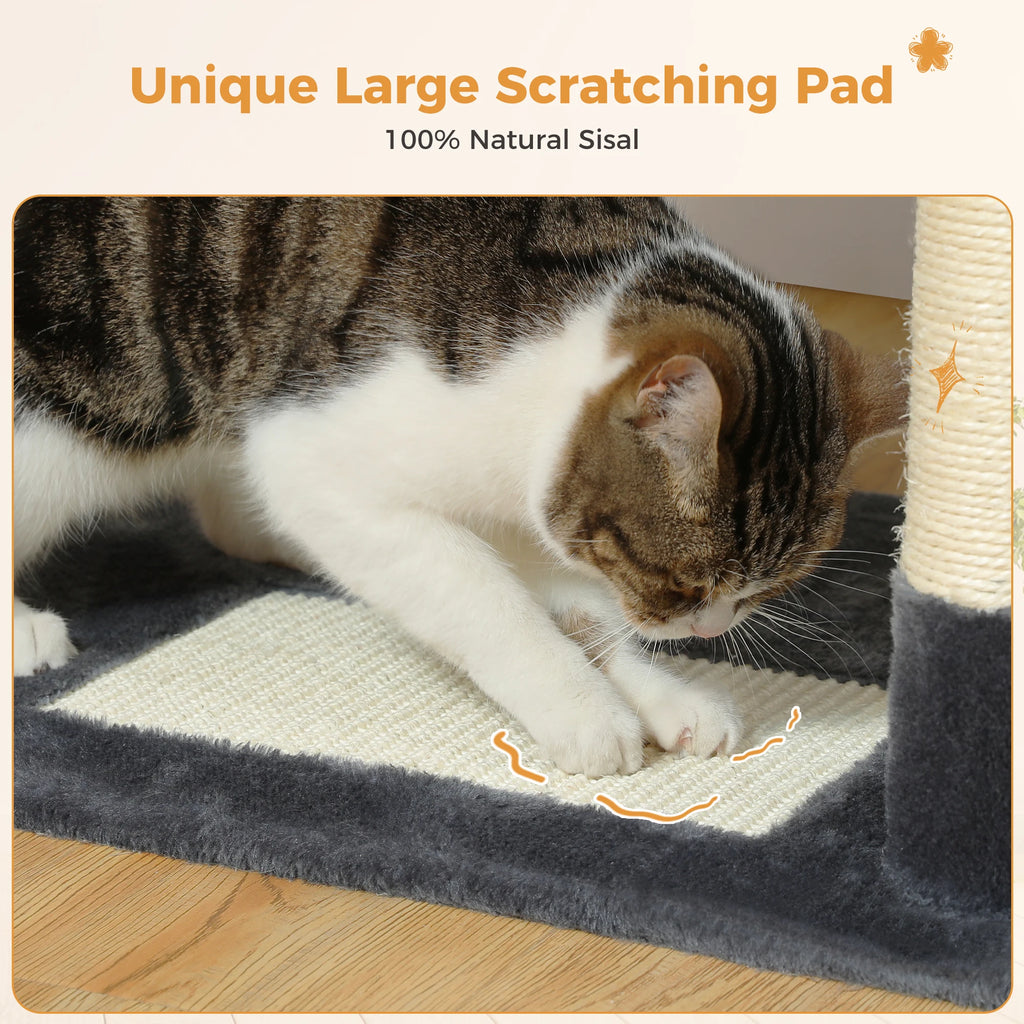 Torre para Gatos de Lujo 184 cm – 8 Niveles, Hamaca, Rascadores de Sisal y Condo