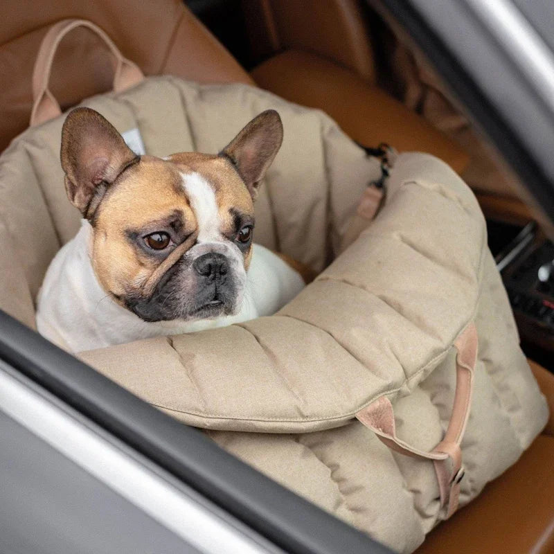 Bolso Transportador de Lujo para Mascotas – Cálido, Portátil y Extraíble
