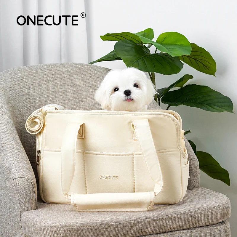 Bolso Portátil de Un Solo Hombro para Gatos y Perros Pequeños – Ideal para Salidas al Aire Libre