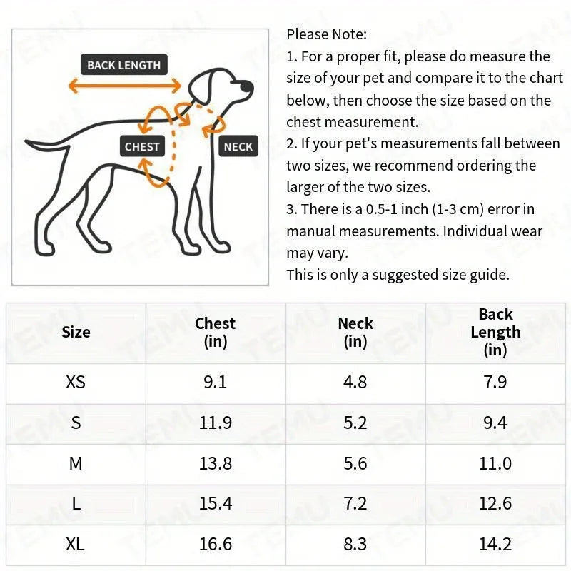 Chaleco de Punto para Gatos y Perros Pequeños – Ropa Abrigada de Otoño e Invierno