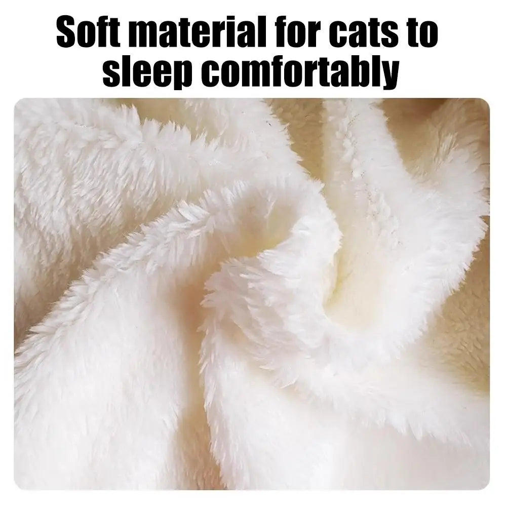Saco de Dormir de Felpa para Gatos y Perros – Nido Suave Portátil para Mascotas de Interior