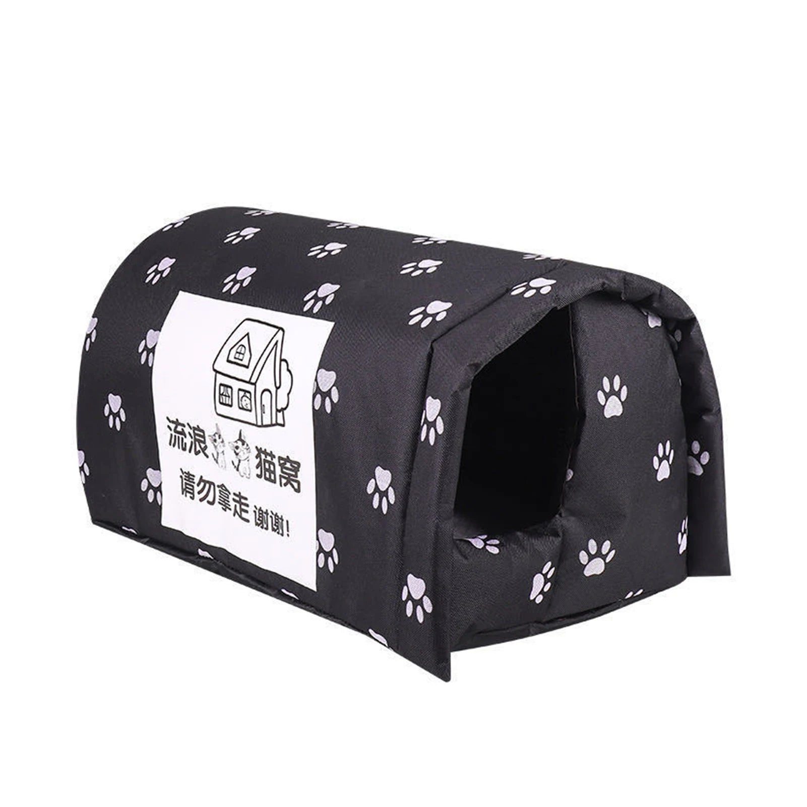 Caseta Impermeable para Gatos de Exterior – Refugio Cálido Lavable para Interior y Exterior