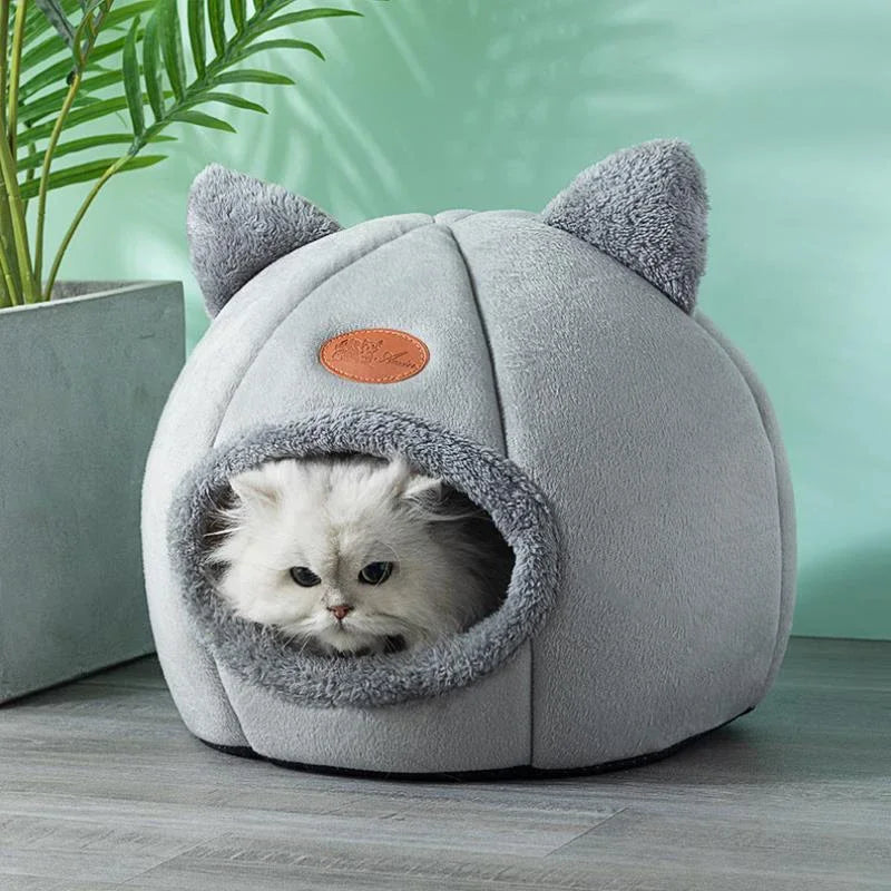 Caseta Cueva para Gatos Deep Sleep Comfort – Cálida, Desmontable y Transpirable