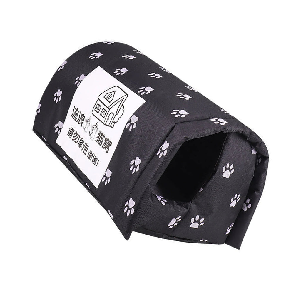 Caseta Impermeable para Gatos de Exterior – Refugio Cálido Lavable para Interior y Exterior