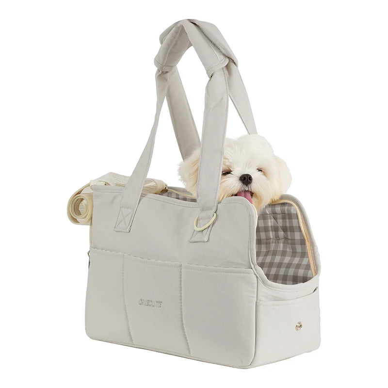 Bolso Portátil de Un Solo Hombro para Gatos y Perros Pequeños – Ideal para Salidas al Aire Libre