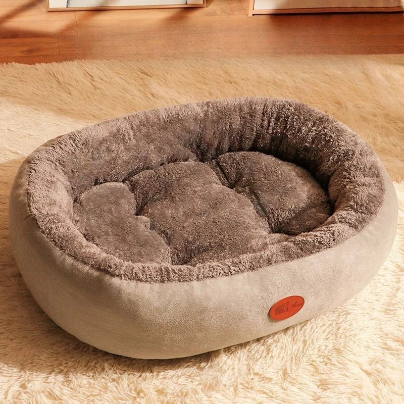Nido Grueso de Felpa para Gatos y Perros – Cama Cálida Universal para Todas las Estaciones