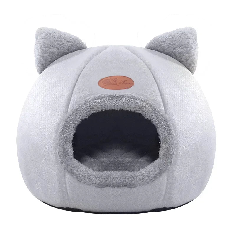 Caseta Cueva para Gatos Deep Sleep Comfort – Cálida, Desmontable y Transpirable
