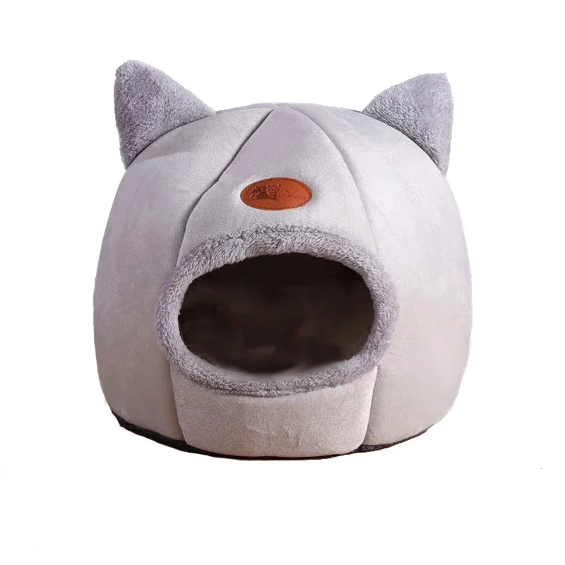 Caseta Cueva para Gatos Deep Sleep Comfort – Cálida, Desmontable y Transpirable
